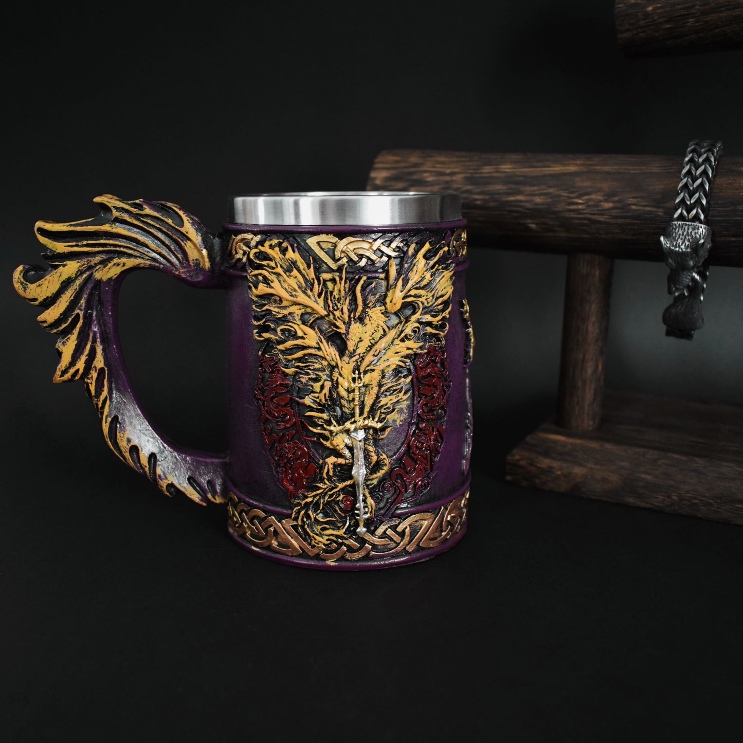 Cană Dragon Fight - 500ml