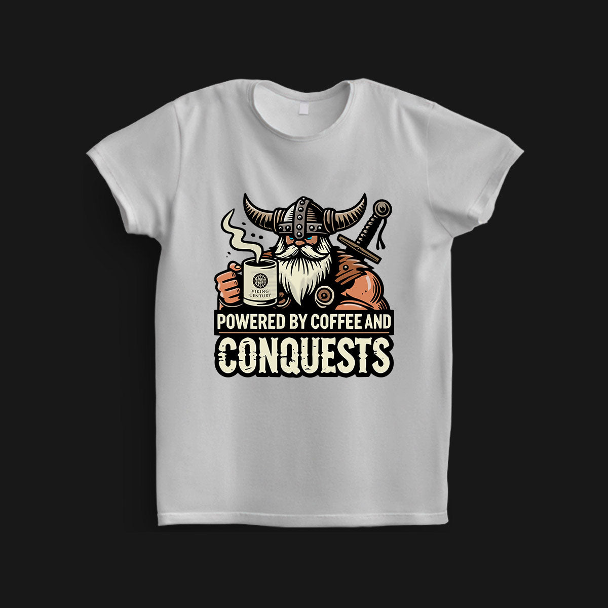 Tricou Barbati - Coffee and Conquests
