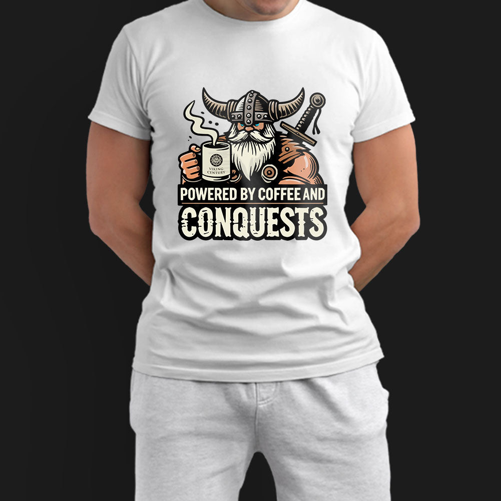 Tricou Barbati - Coffee and Conquests