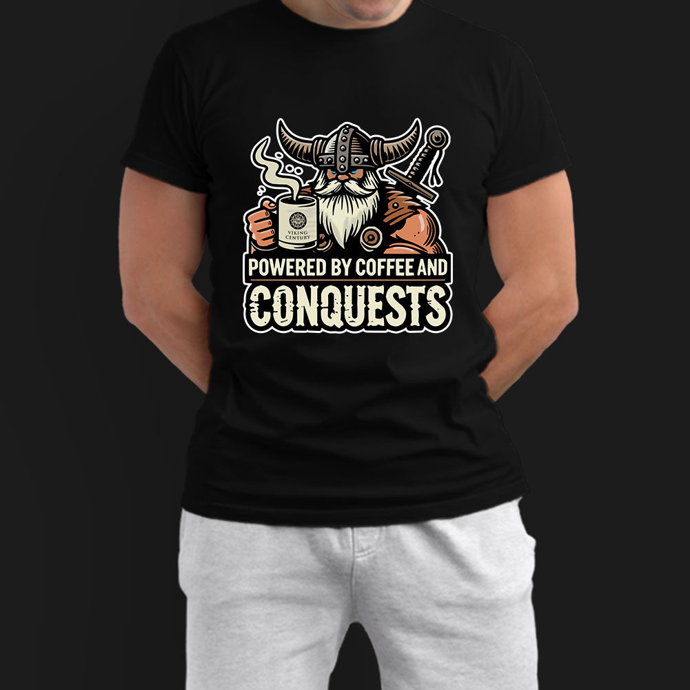 Tricou Barbati - Coffee and Conquests
