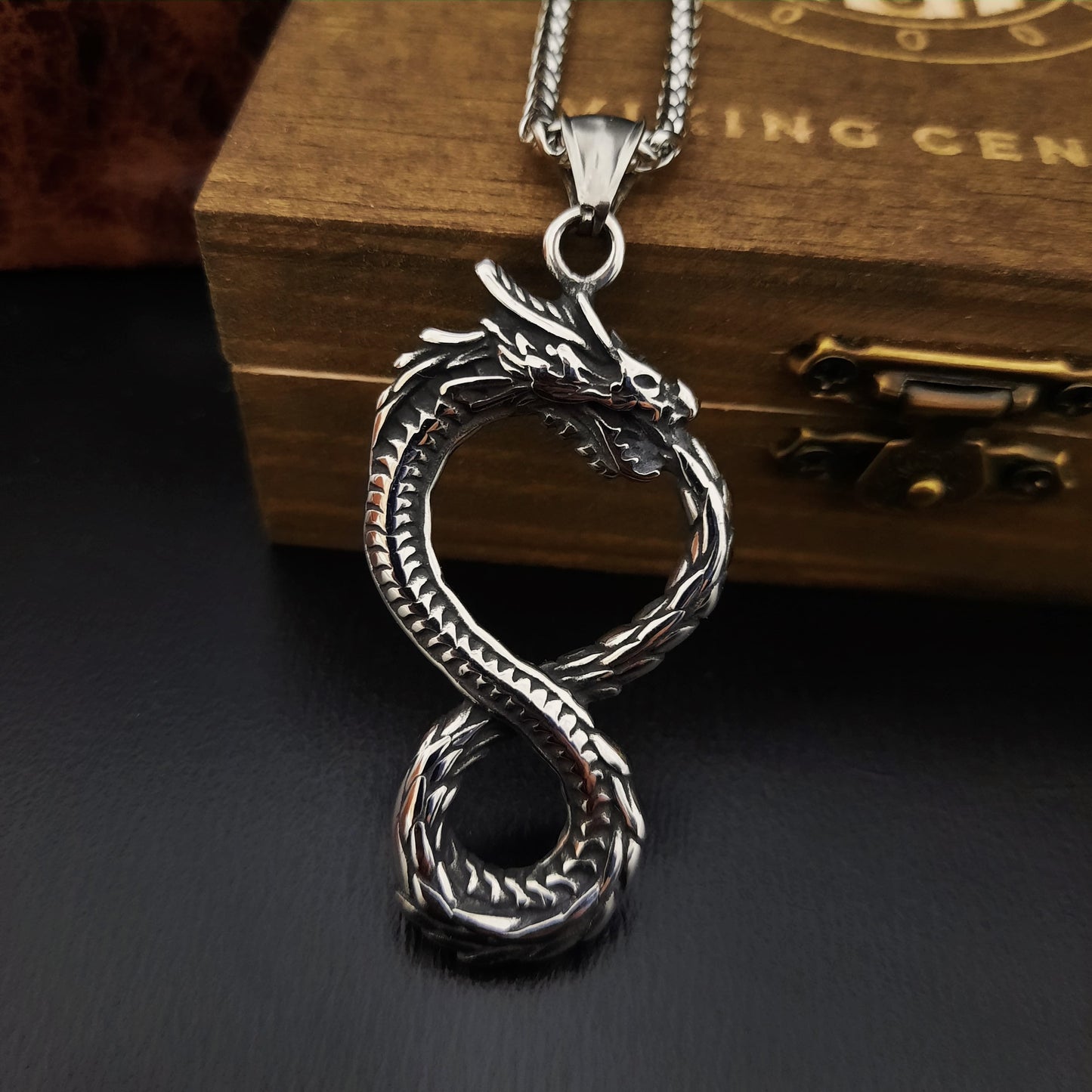 Colier Infinity Dragon | Viking Century