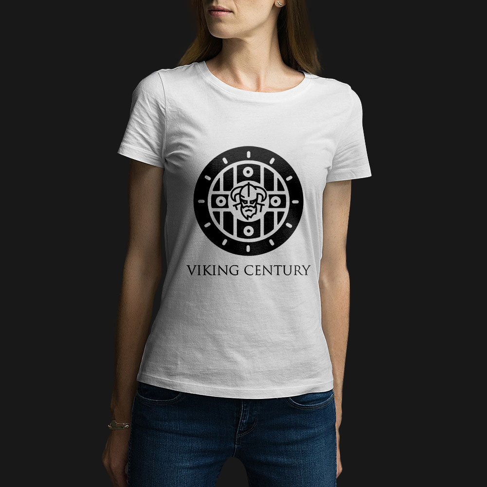 Tricou Alb Dama - Viking Century
