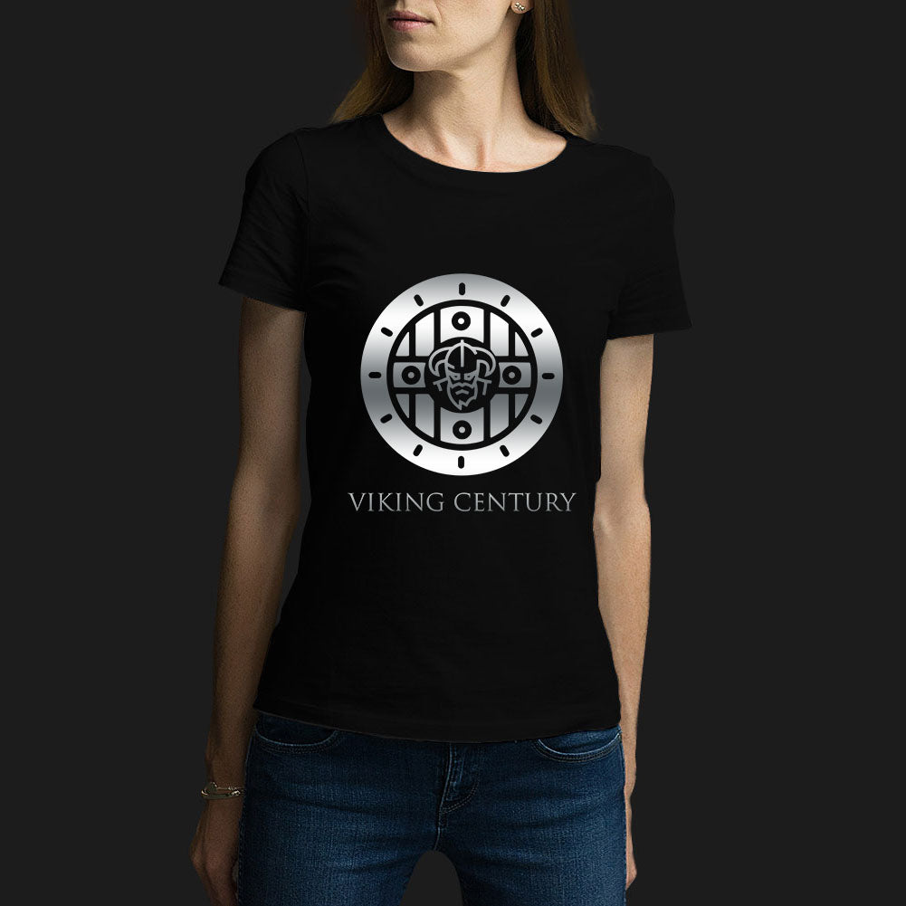 Tricou Dama - Viking Century Negru