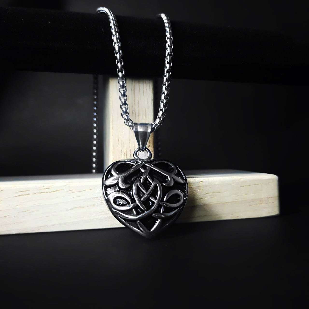 Colier Celtic Heart