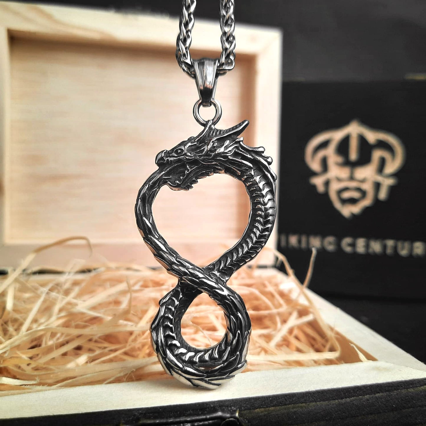 Colier Infinity Dragon