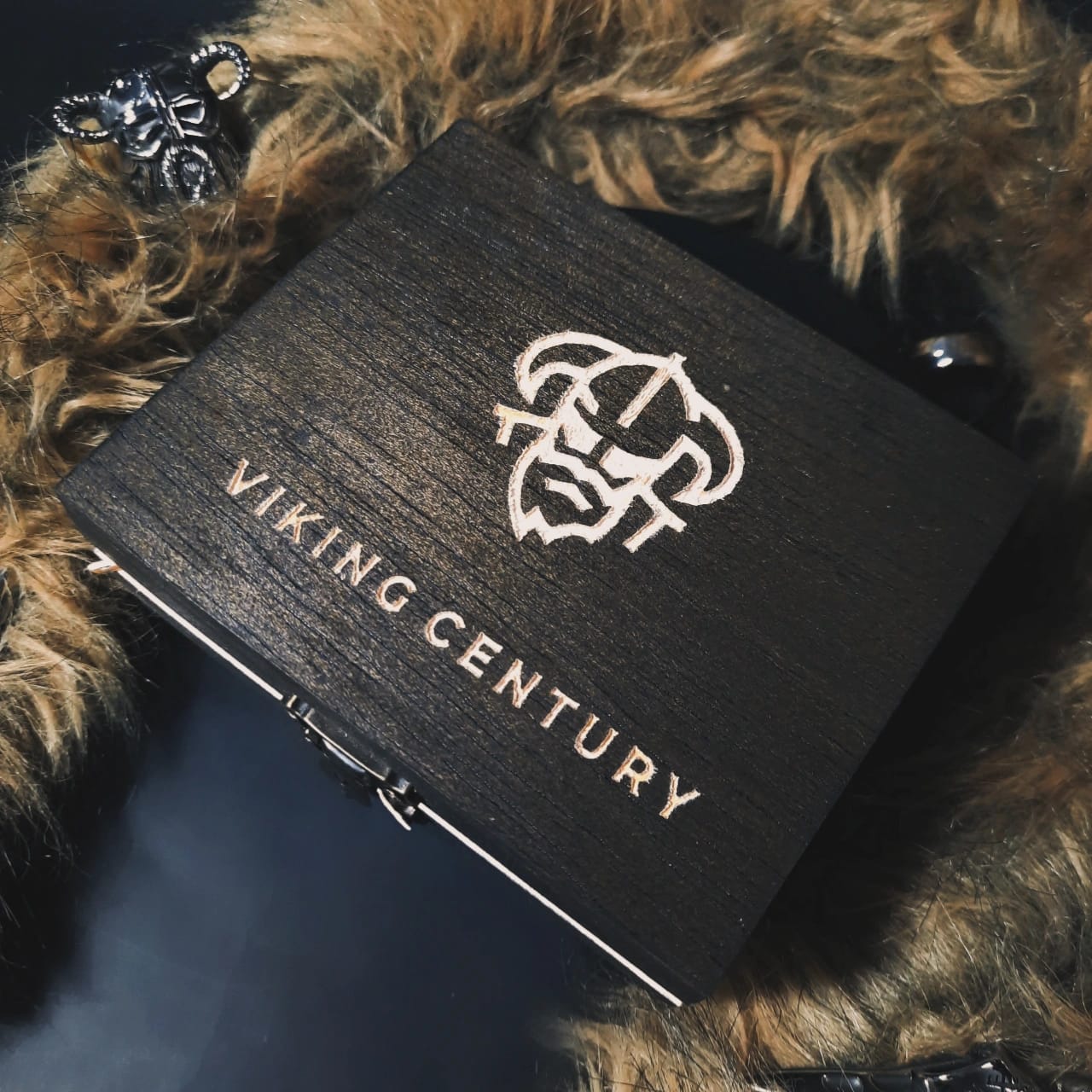 Set 3 piese Viking Century - Colier, Brățara și Inel