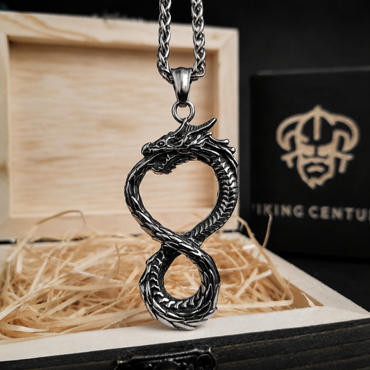 Colier Infinity Dragon