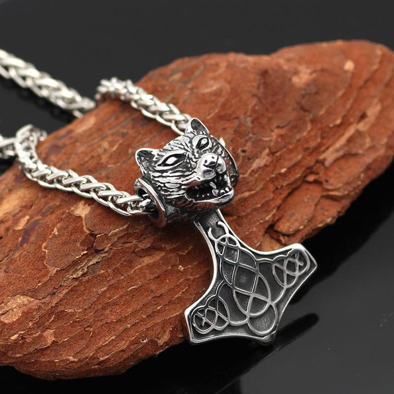 Colier Celtic Wolf l Viking Century